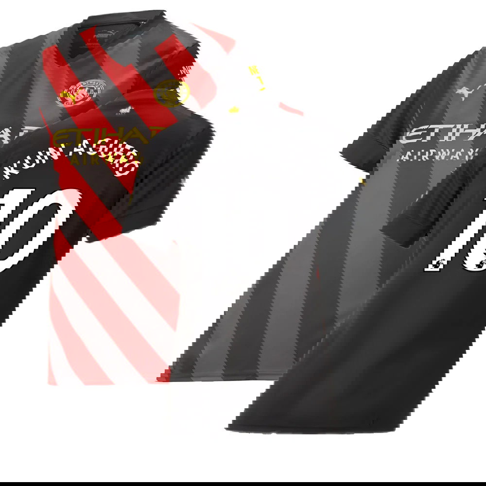 2022-2023 Man City Away Shirt (Ladies) (KUN AGUERO 10)