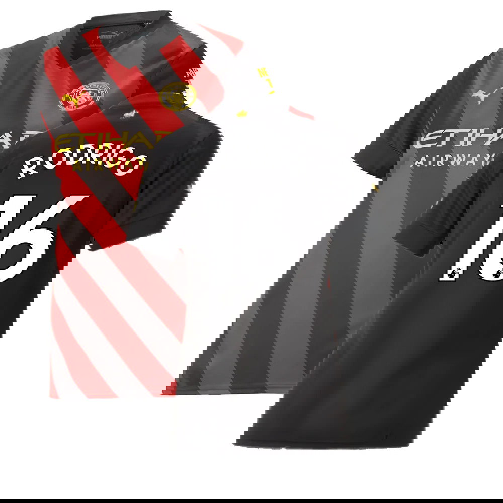 2022-2023 Man City Away Shirt (Ladies) (RODRIGO 16)