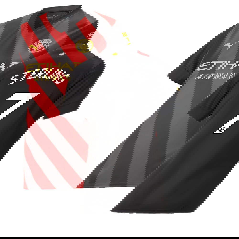2022-2023 Man City Away Shirt (Ladies) (STERLING 7)