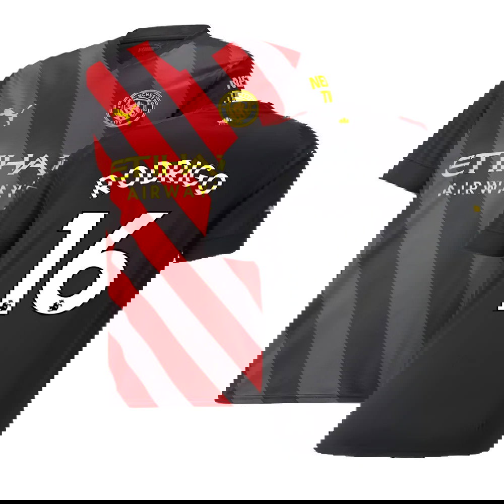 2022-2023 Man City Away Shirt (RODRIGO 16)