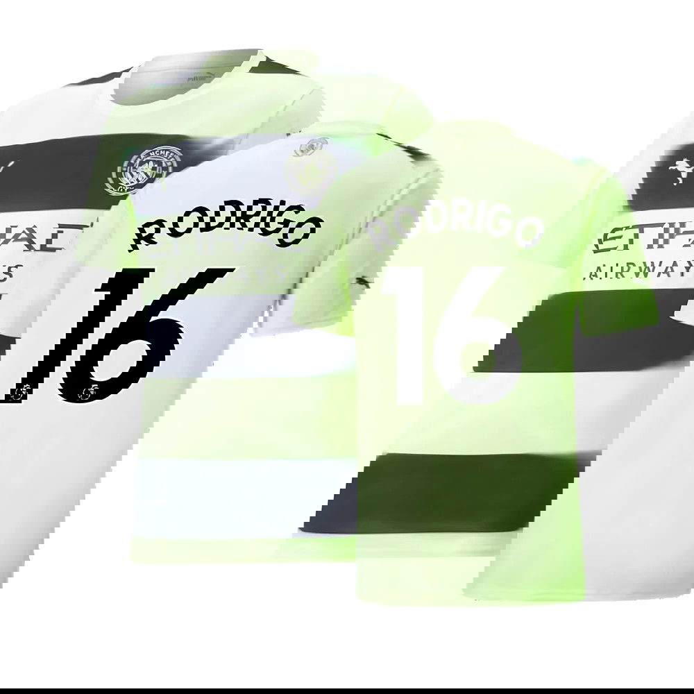 2022-2023 Man City Third Shirt (RODRIGO 16)