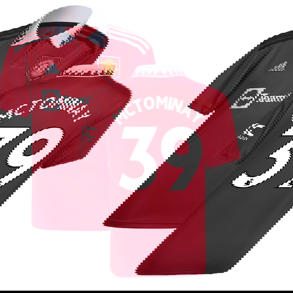 2022-2023 Man Utd Home Shirt (Kids) (McTOMINAY 39)
