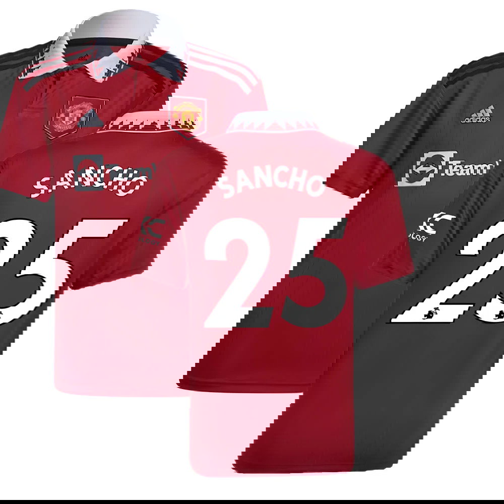 2022-2023 Man Utd Home Shirt (Kids) (SANCHO 25)