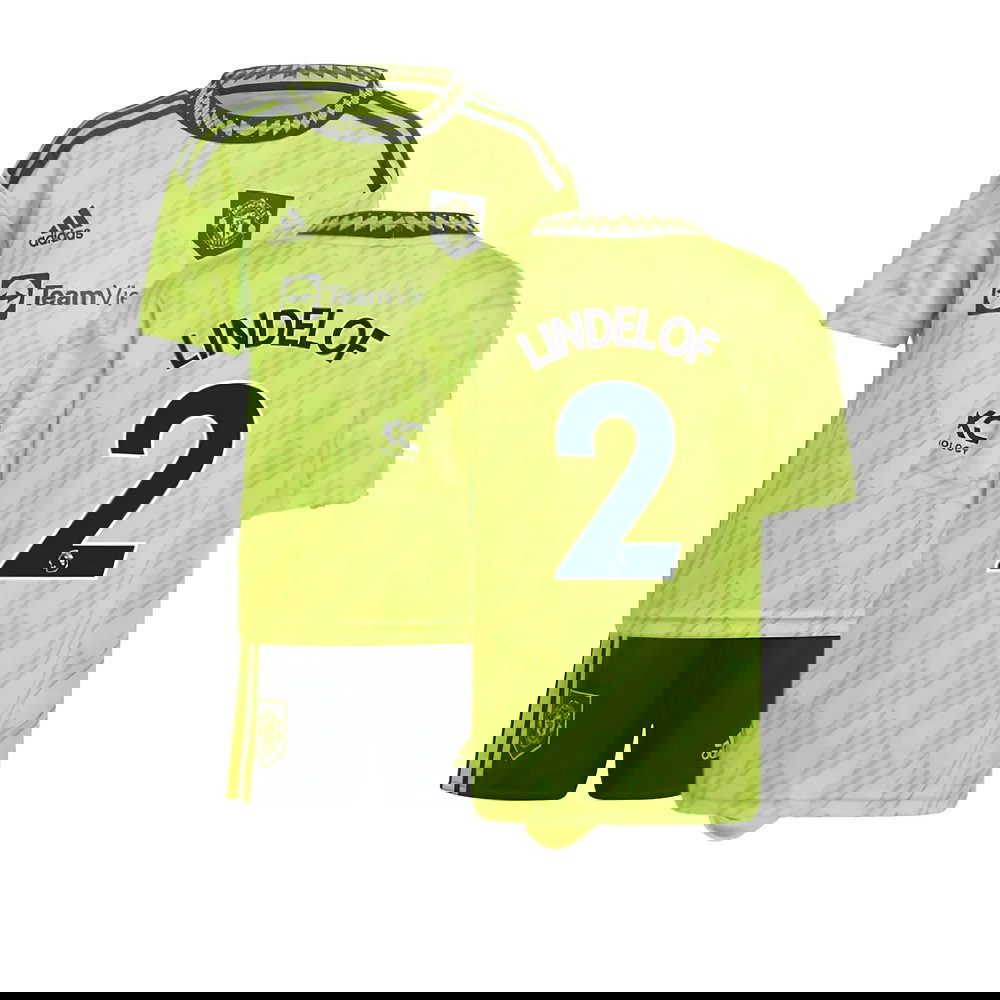 2022-2023 Man Utd Third Mini Kit (LINDELOF 2)