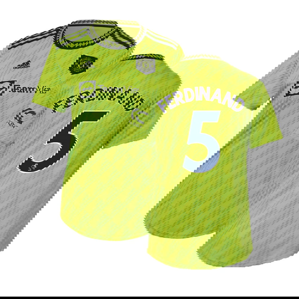 2022-2023 Man Utd Third Shirt (Ladies) (FERDINAND 5)