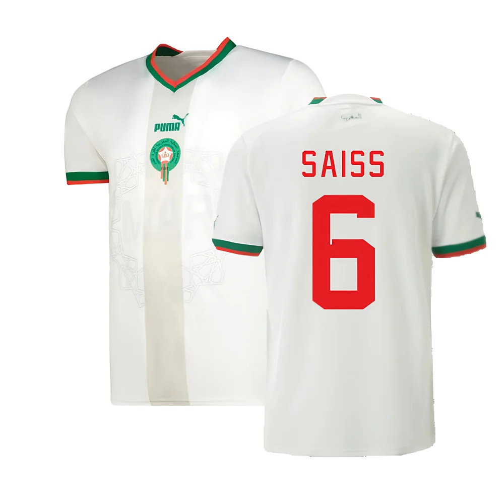 2022-2023 Morocco Away Shirt (SAISS 6)
