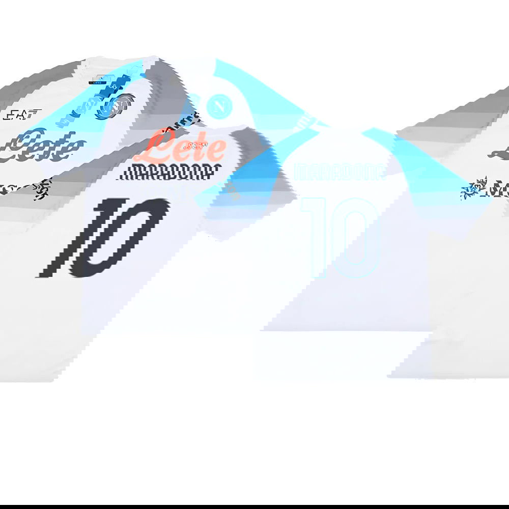 2022-2023 Napoli Authentic Away Shirt (Maradona 10)