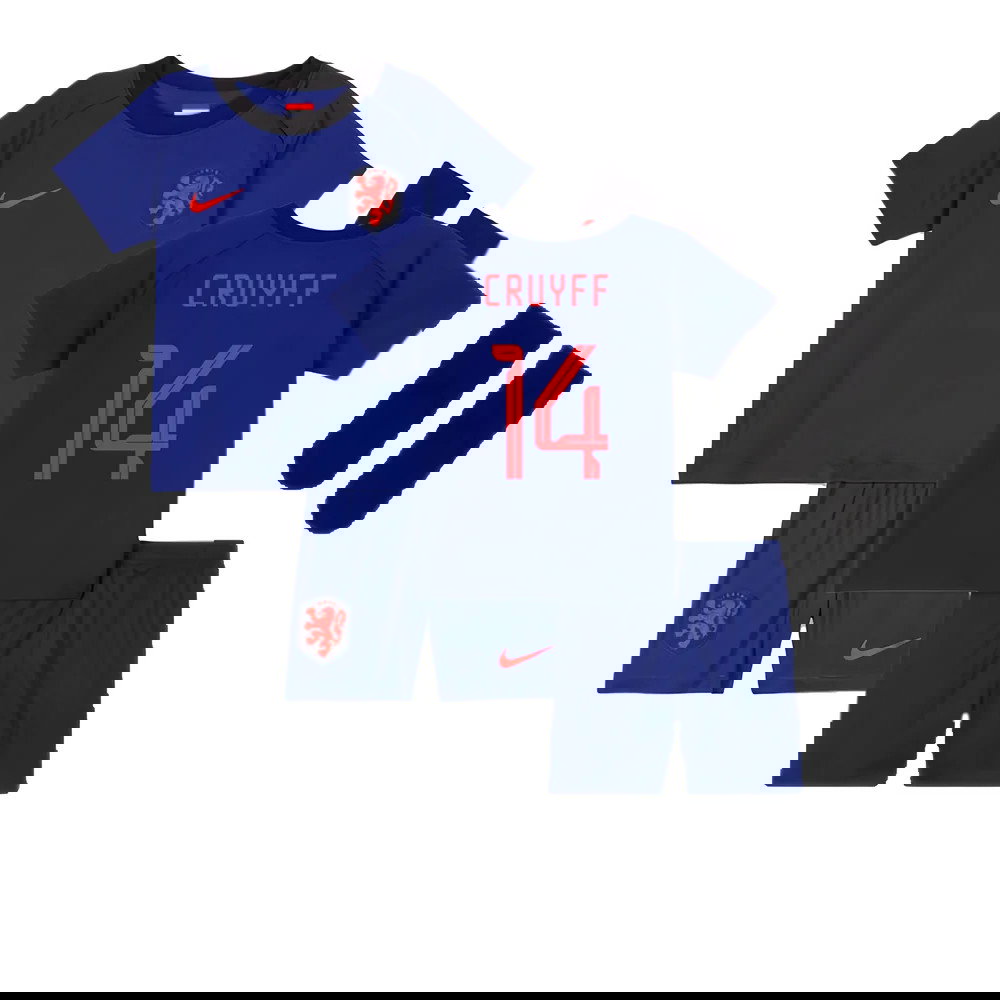 2022-2023 Netherlands Away Mini Kit (Cruyff 14)