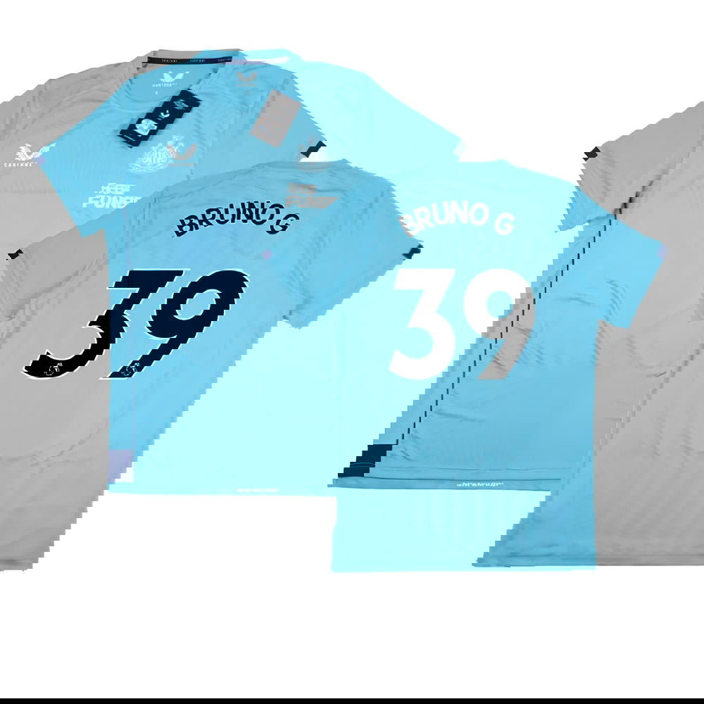 2022-2023 Newcastle Coaches Travel Tee (Sky Blue) (BRUNO G 39)