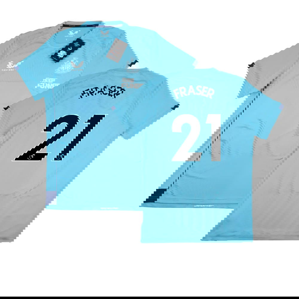 2022-2023 Newcastle Coaches Travel Tee (Sky Blue) (FRASER 21)