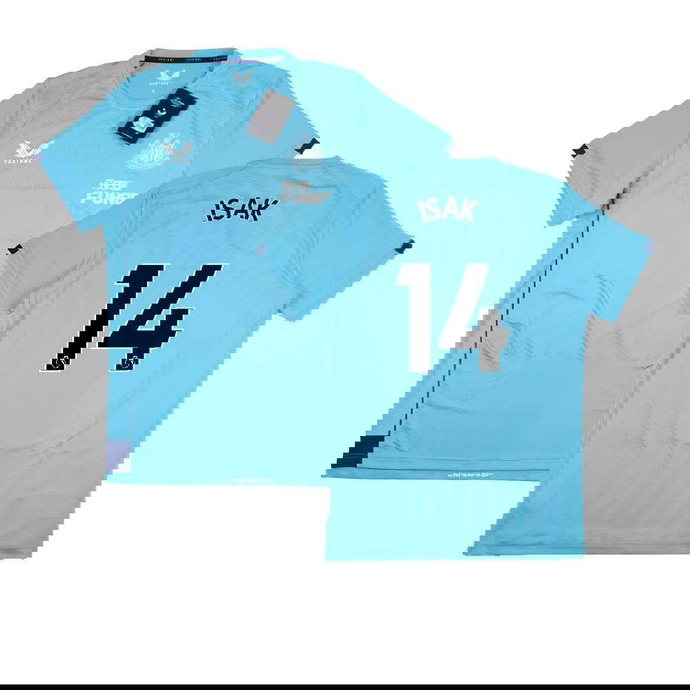 2022-2023 Newcastle Coaches Travel Tee (Sky Blue) (ISAK 14)