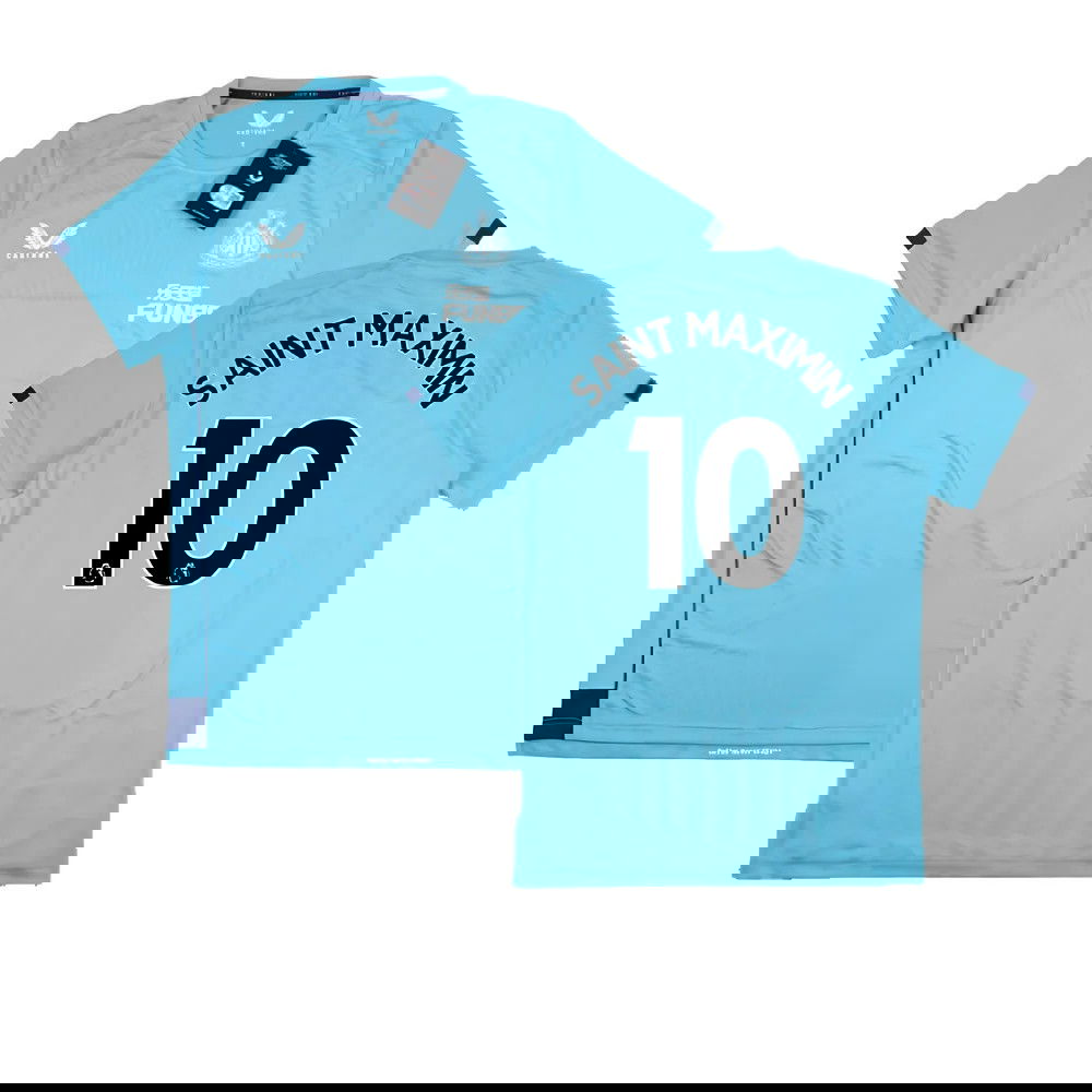 2022-2023 Newcastle Coaches Travel Tee (Sky Blue) (SAINT MAXIMIN 10)