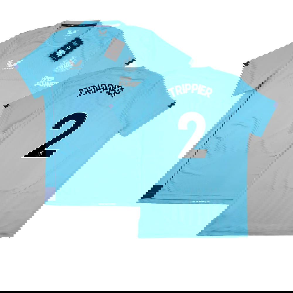 2022-2023 Newcastle Coaches Travel Tee (Sky Blue) (TRIPPIER 2)