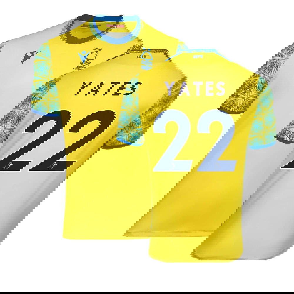 2022-2023 Nottingham Forest Away Shirt (YATES 22)