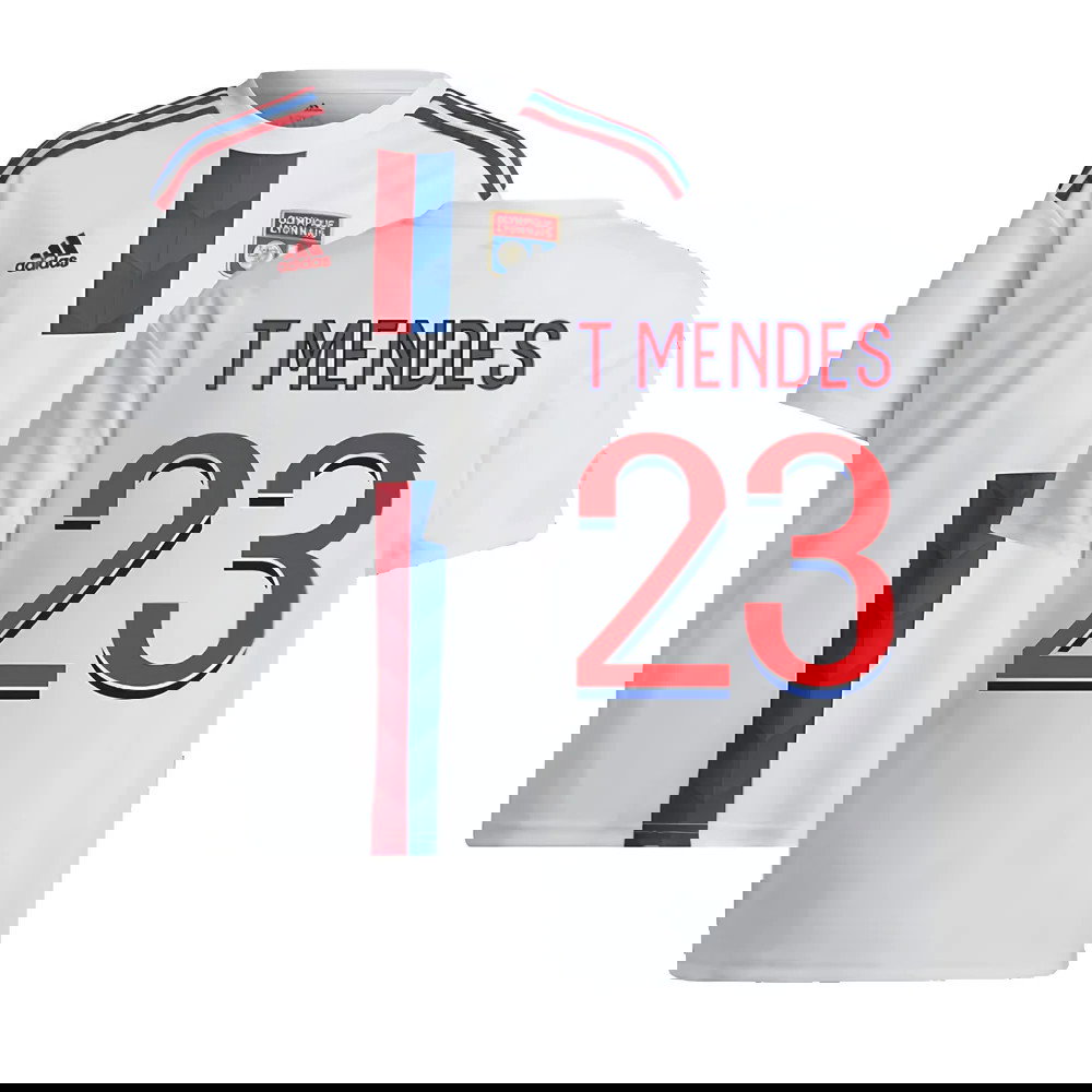 2022-2023 Olympique Lyon Home Shirt (Kids) (T MENDES 23)
