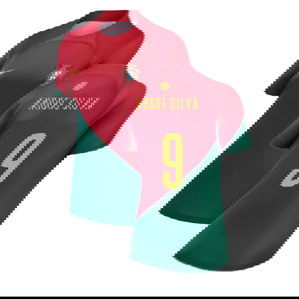 2022-2023 Portugal Home Shirt (Ladies) (Andre Silva 9)