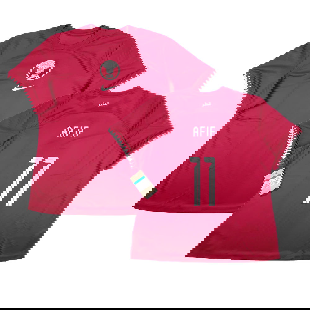 2022-2023 Qatar Home Shirt (Ladies) (Afif 11)