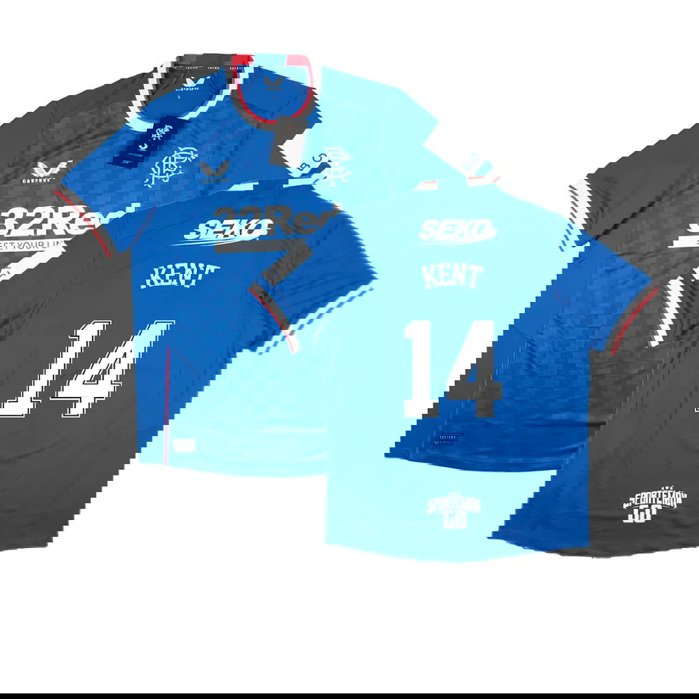 2022-2023 Rangers Home Pro Jersey (KENT 14)