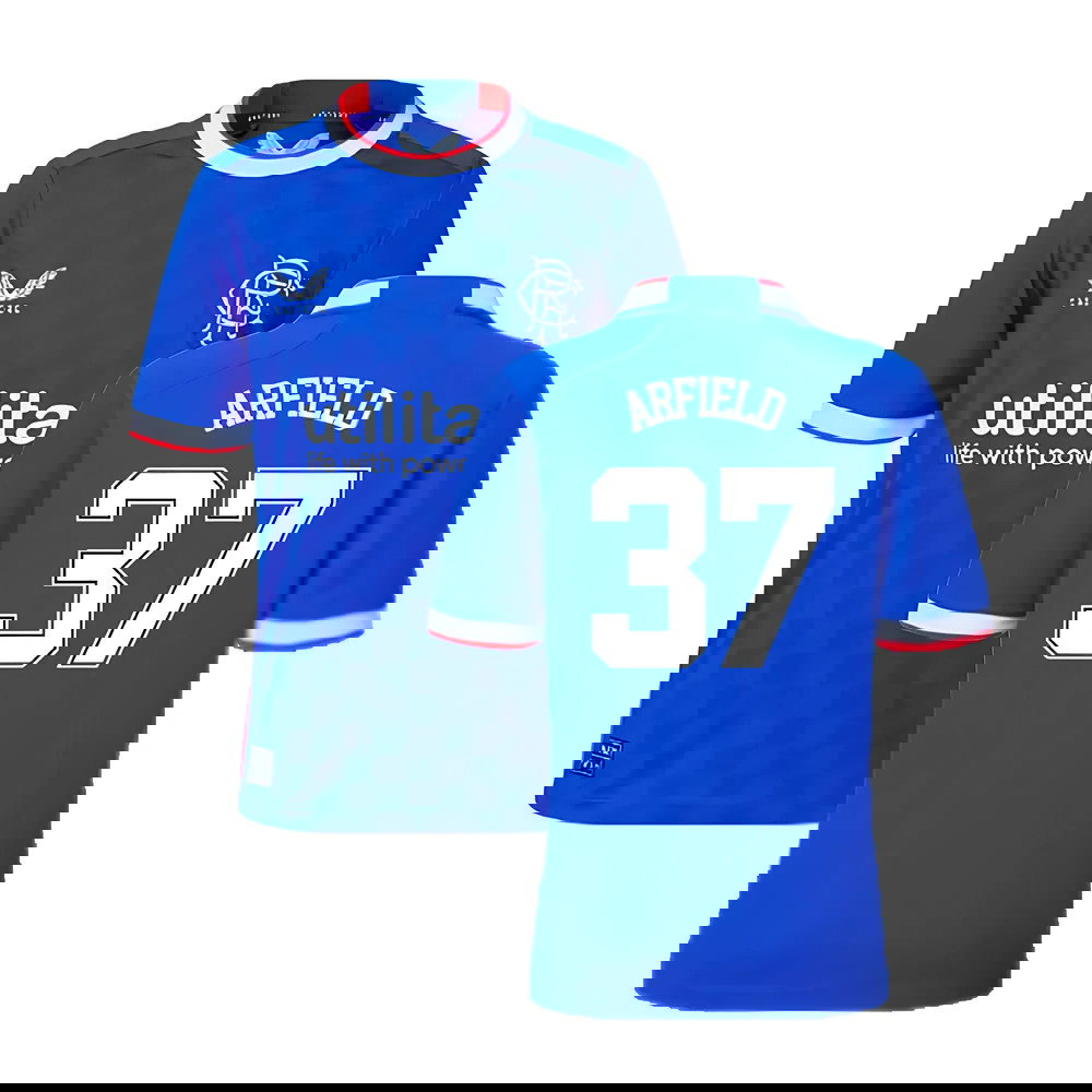 2022-2023 Rangers Home Shirt (Kids) (ARFIELD 37)
