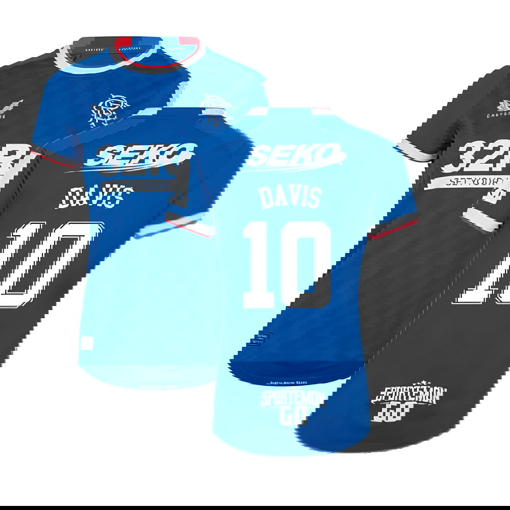 2022-2023 Rangers Home Shirt (Ladies) (DAVIS 10)