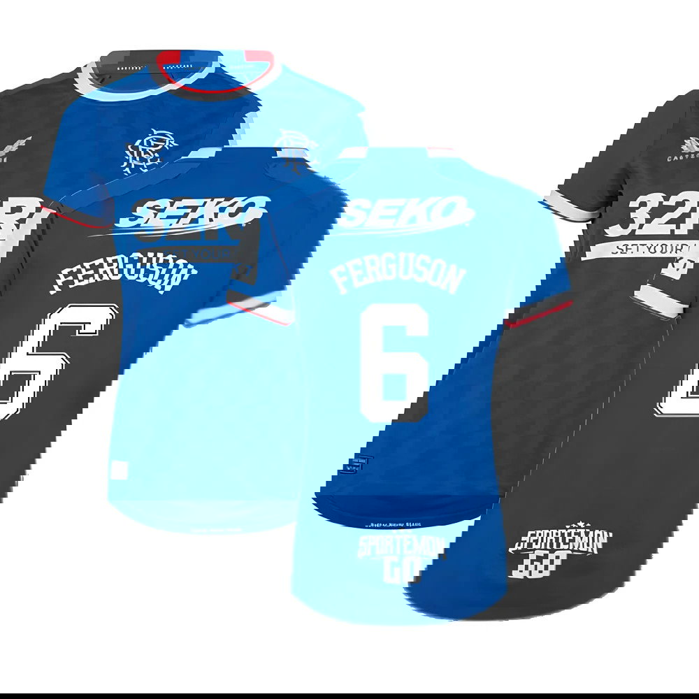 2022-2023 Rangers Home Shirt (Ladies) (FERGUSON 6)