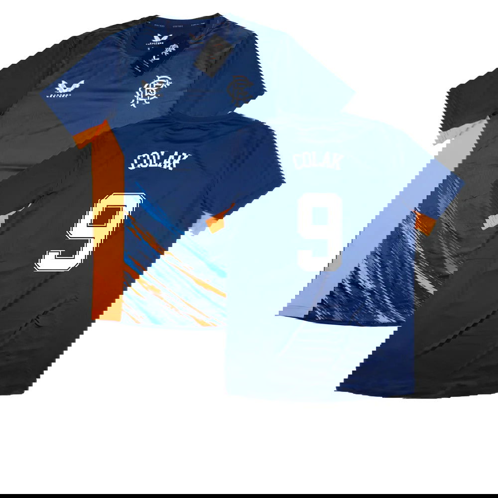 2022-2023 Rangers Match Day Tee (Navy-Orange) (COLAK 9)