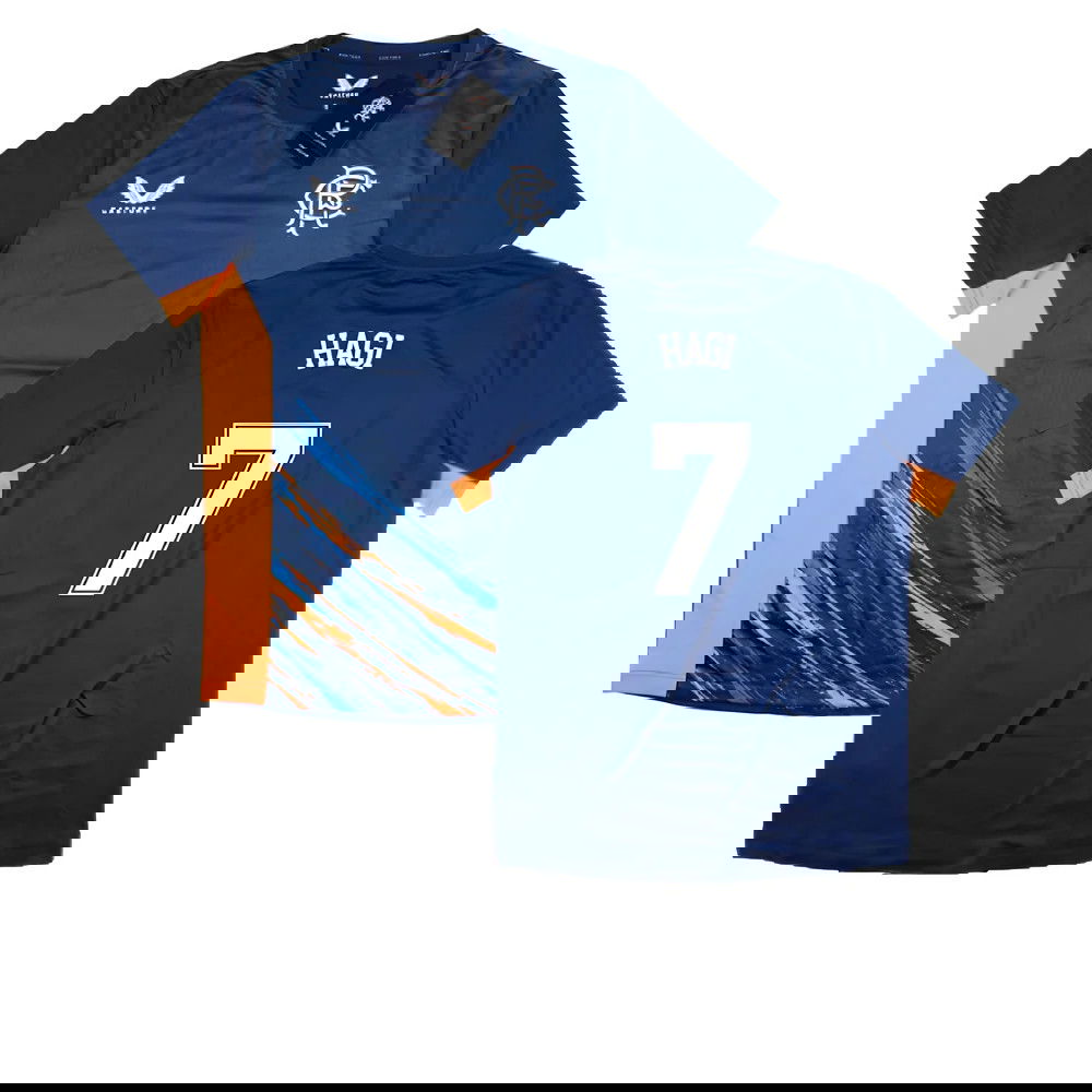 2022-2023 Rangers Match Day Tee (Navy-Orange) (HAGI 7)