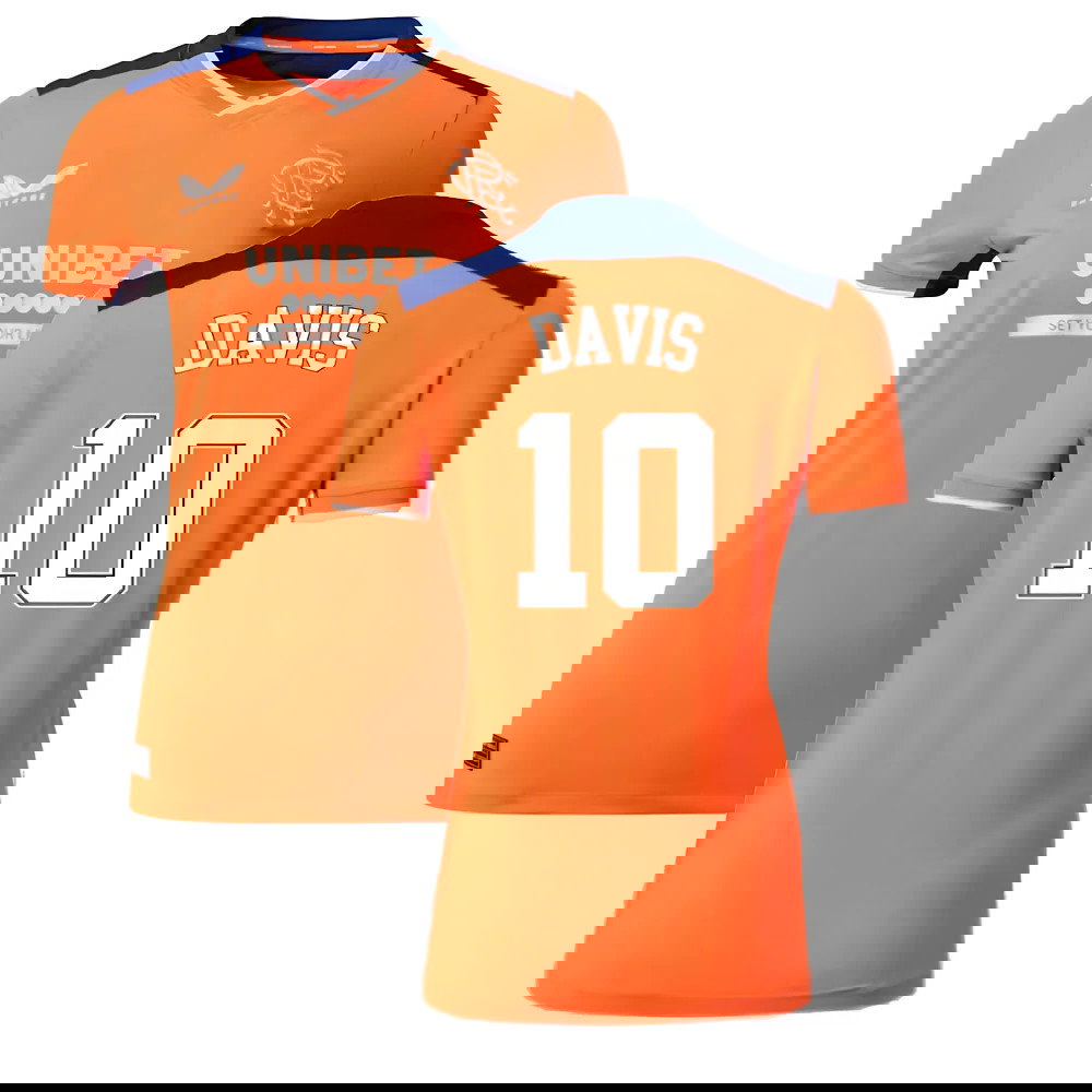 2022-2023 Rangers Third Shirt (Ladies) (DAVIS 10)