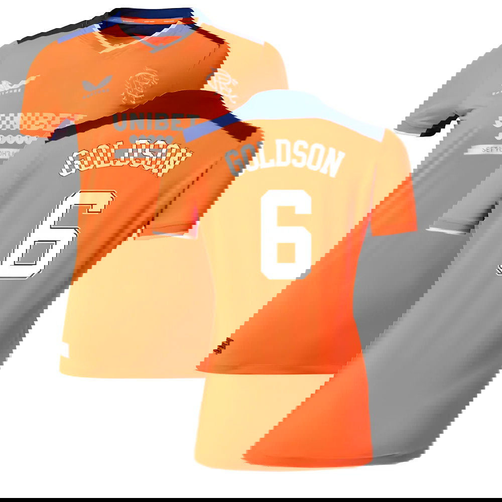 2022-2023 Rangers Third Shirt (Ladies) (GOLDSON 6)