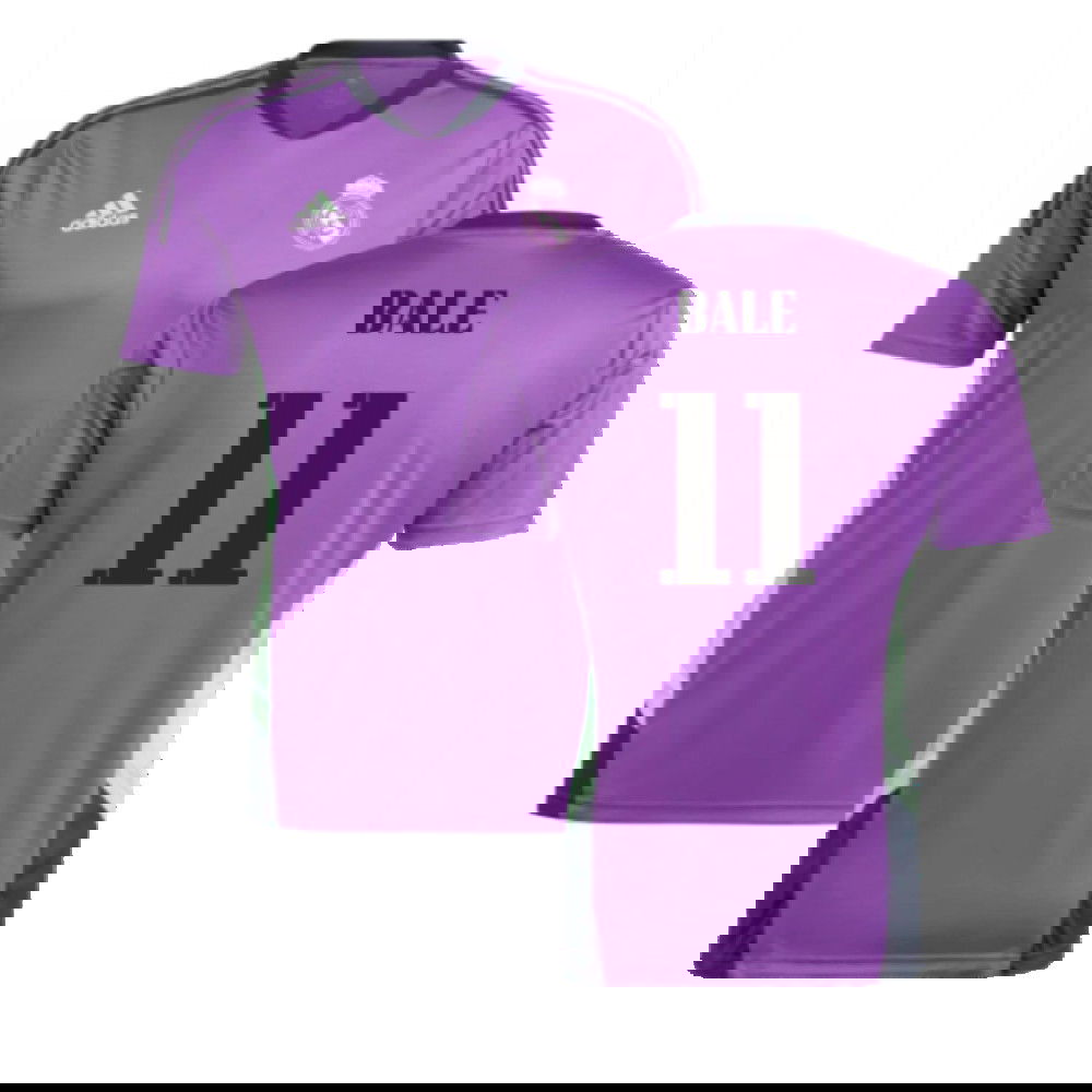 2022-2023 Real Madrid Condivo Training Jersey (Purple) (BALE 11)