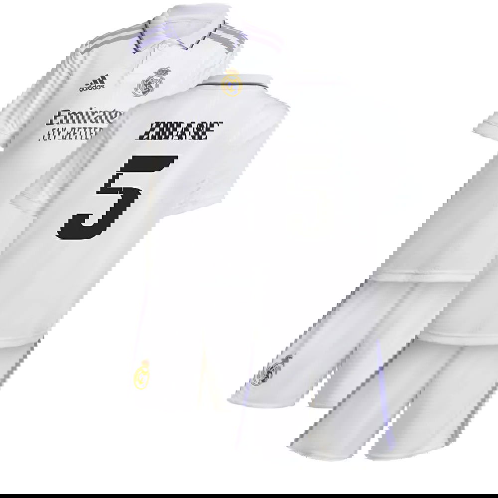 2022-2023 Real Madrid Home Mini Kit (ZIDANE 5)