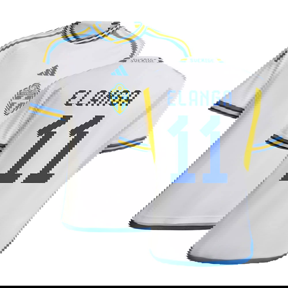 2022-2023 Sweden Away Shirt (Kids) (ELANGA 11)