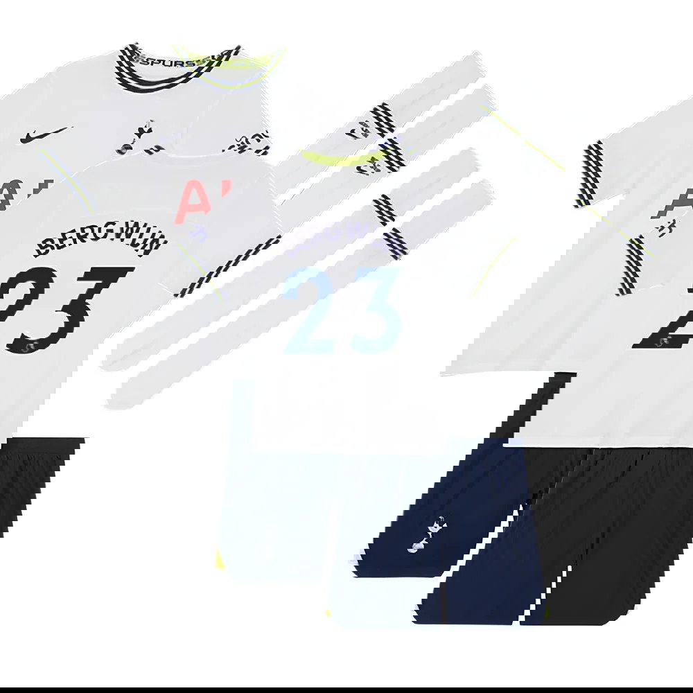 2022-2023 Tottenham Little Boys Home Mini Kit (BERGWIJN 23)