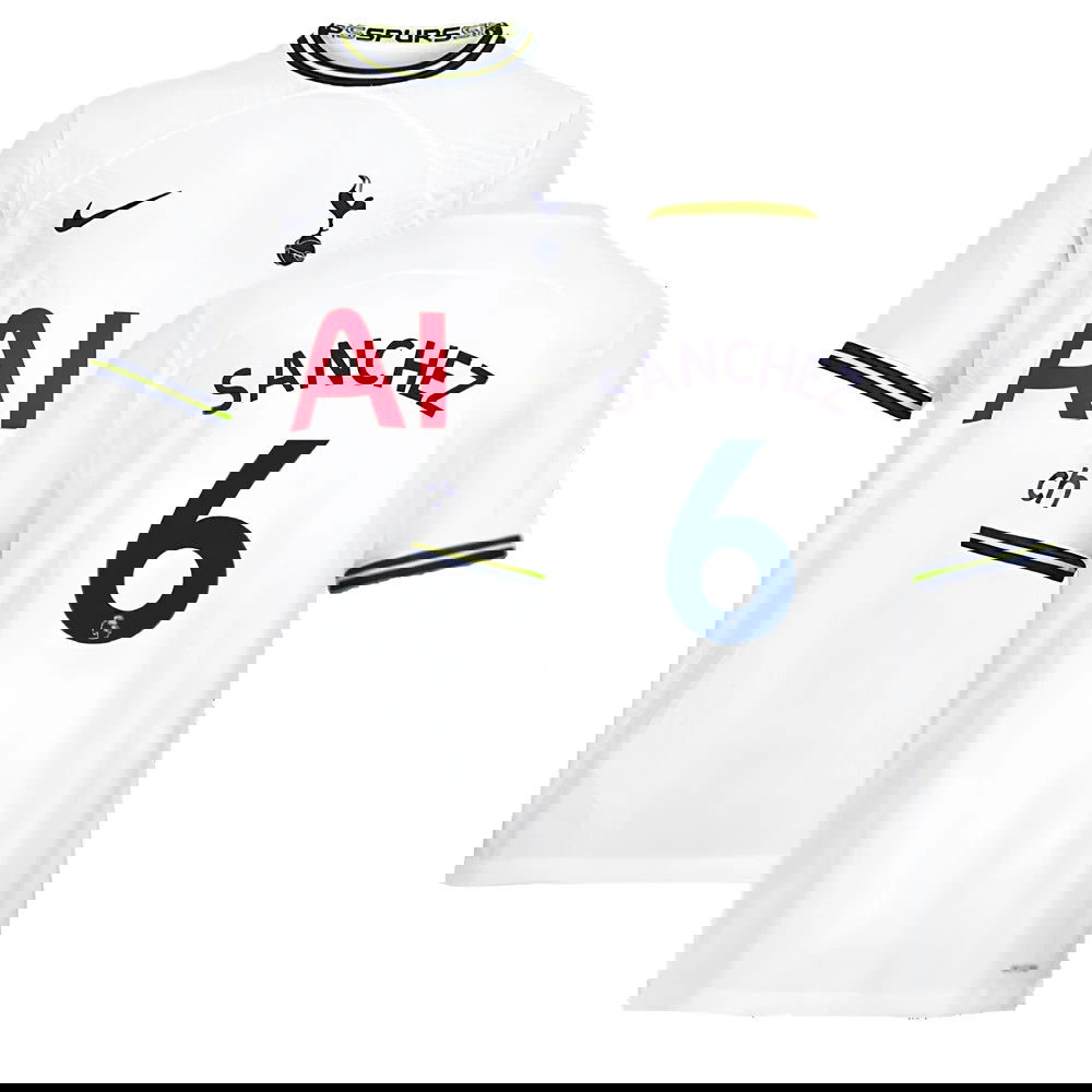 2022-2023 Tottenham Vapor Home Shirt (SANCHEZ 6)