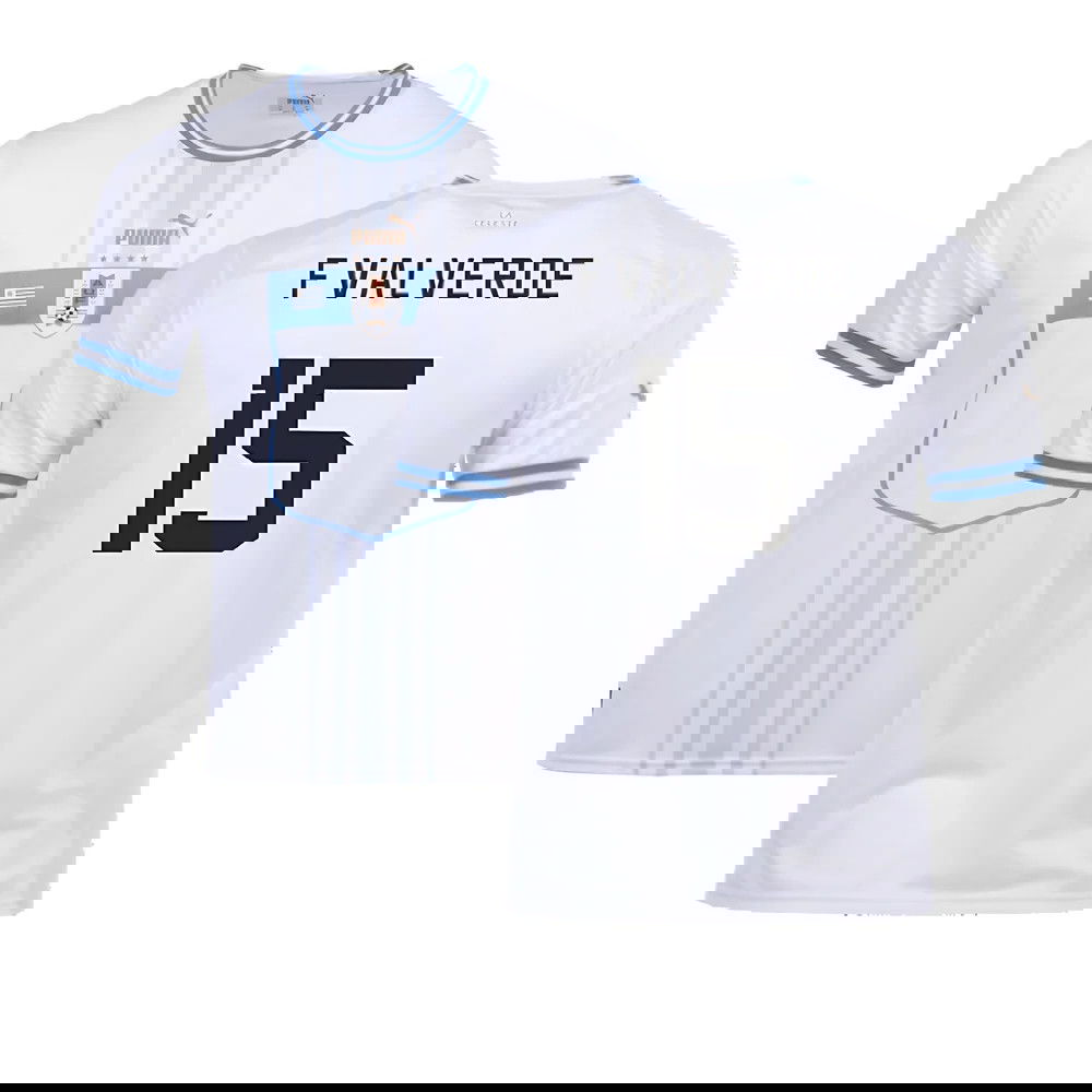 2022-2023 Uruguay Away Shirt (F Valverde 15)