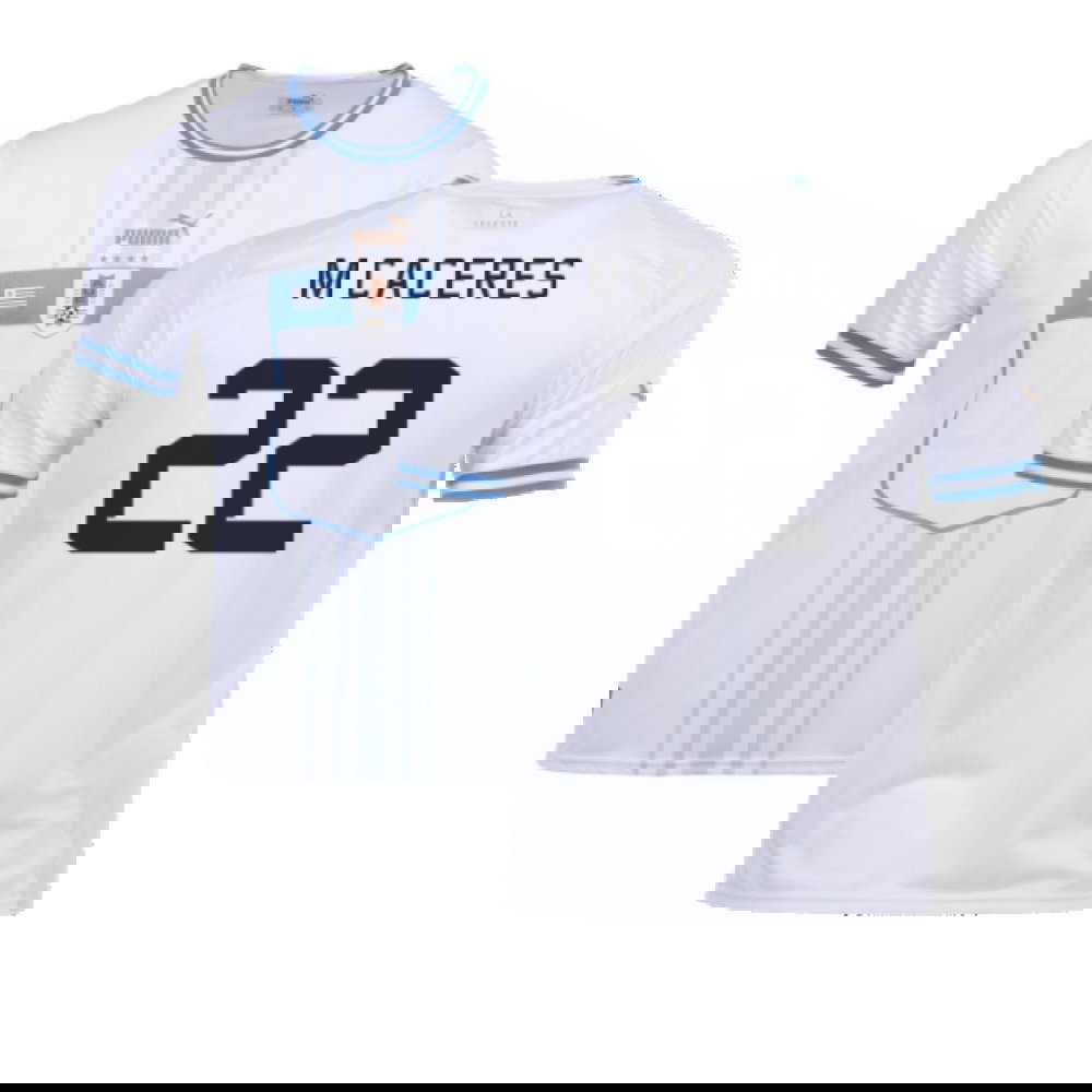 2022-2023 Uruguay Away Shirt (M Caceres 22)