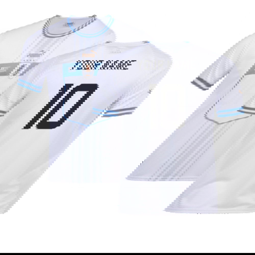2022-2023 Uruguay Away Shirt (Your Name)