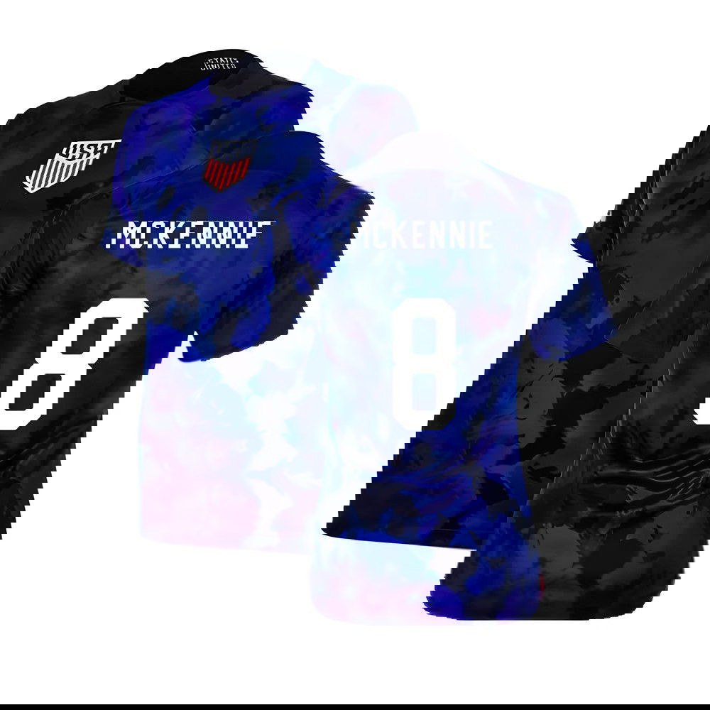 2022-2023 USA Away Football Shirt (Womens) (MCKENNIE 8)
