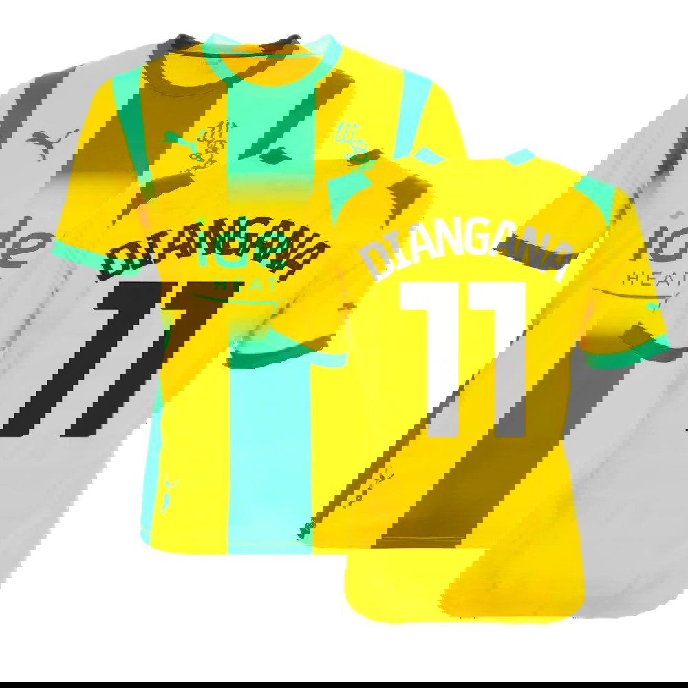 2022-2023 West Bromwich Albion Away Shirt (DIANGANA 11)