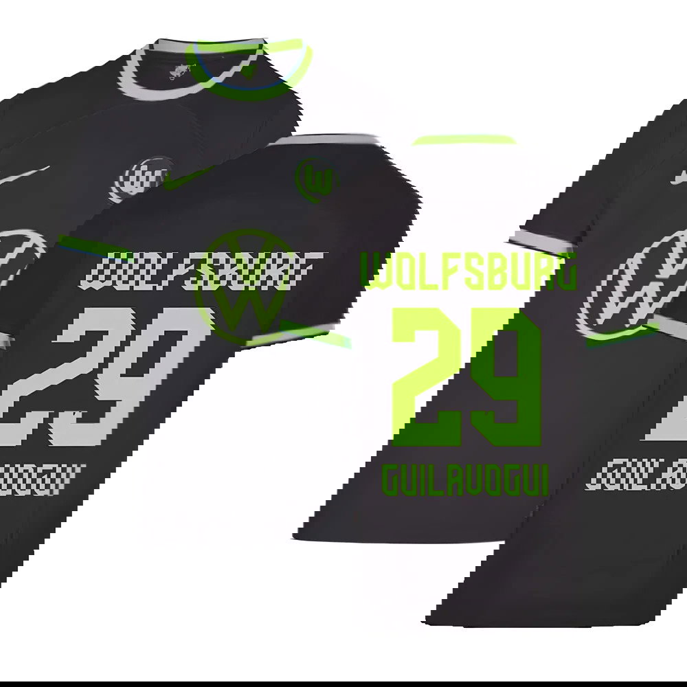 2022-2023 Wolfsburg Away Shirt (GUILAVOGUI 29)