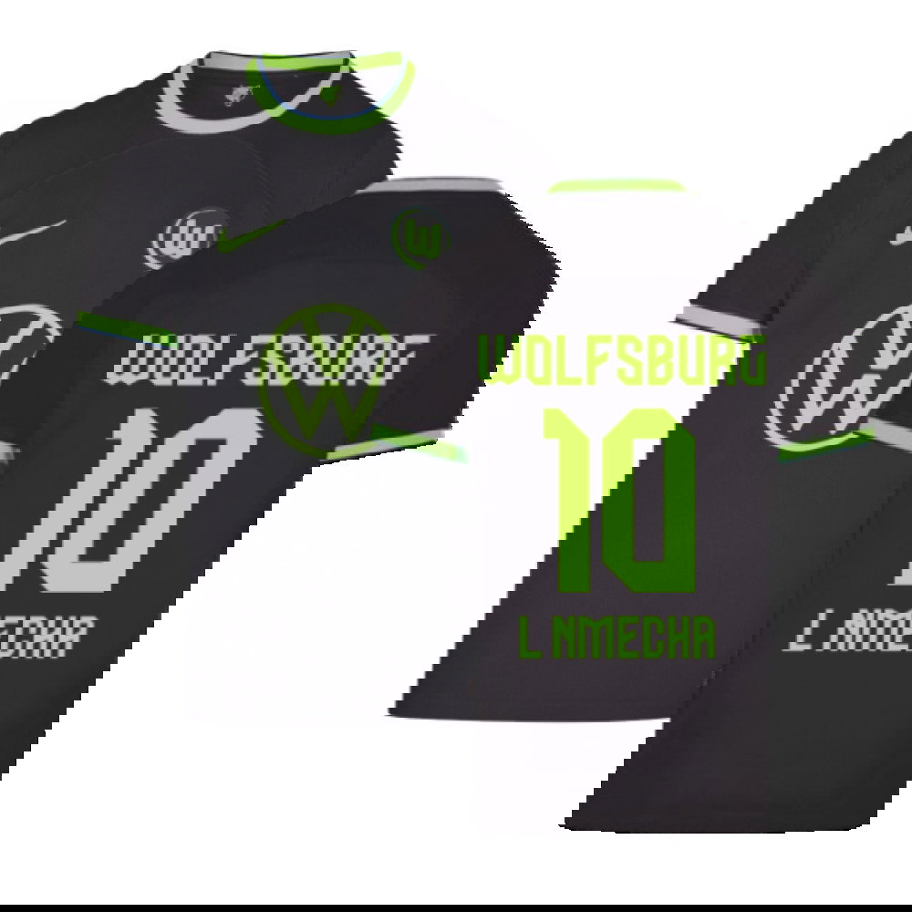 2022-2023 Wolfsburg Away Shirt (L NMECHA 10)