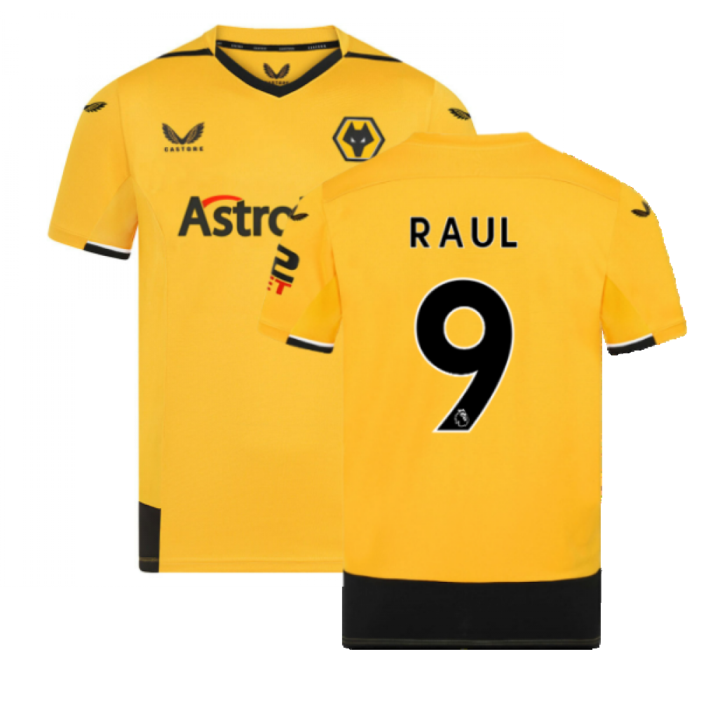 2022-2023 Wolves Home Shirt (RAUL 9)