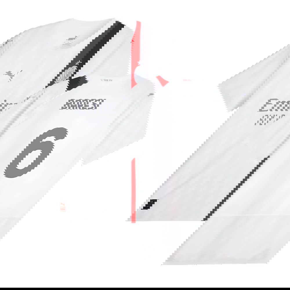 2023-2024 AC Milan Away Authentic Shirt (Baresi 6)