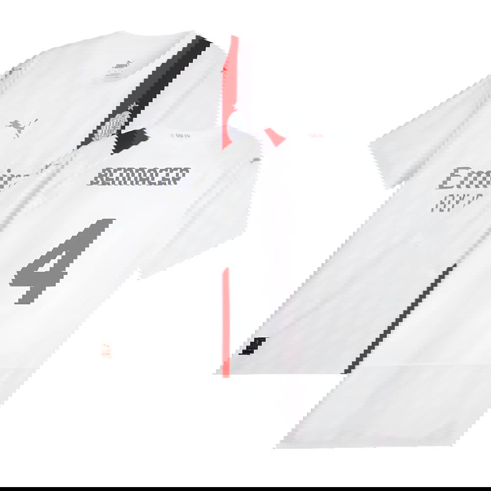 2023-2024 AC Milan Away Authentic Shirt (Bennacer 4)