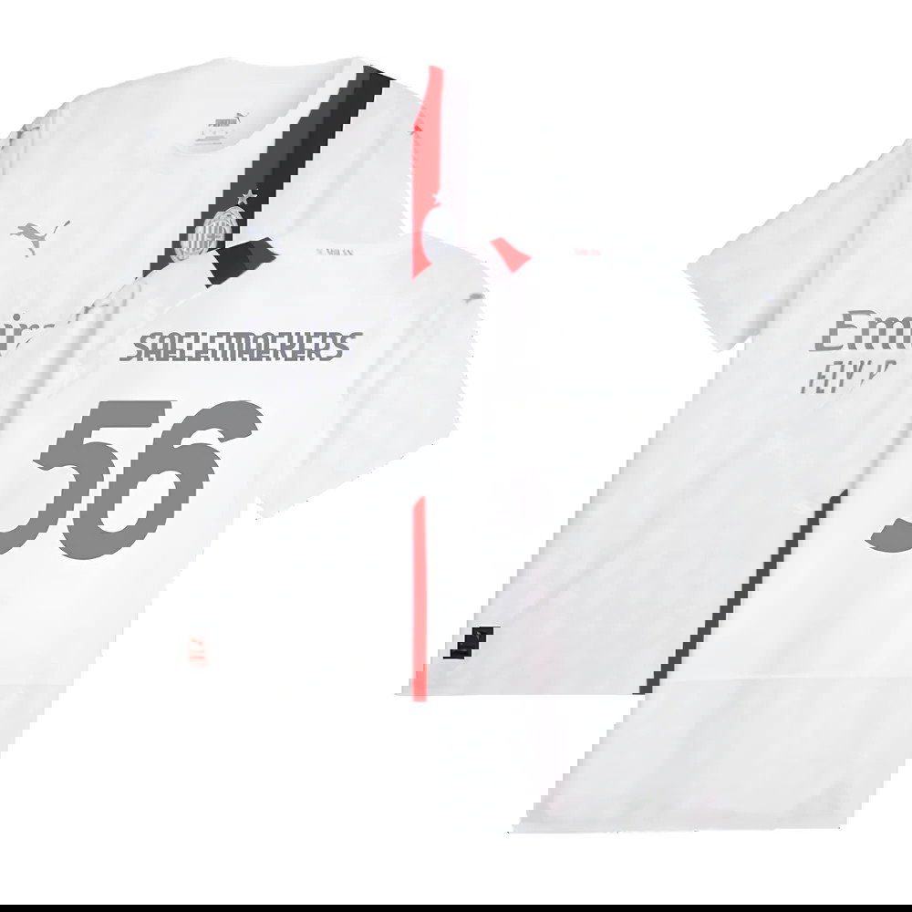 2023-2024 AC Milan Away Authentic Shirt (Saelemaekers 56)