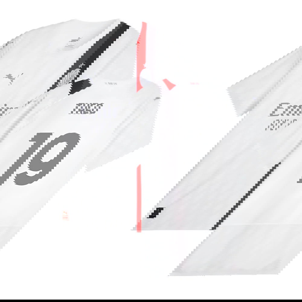 2023-2024 AC Milan Away Authentic Shirt (Theo 19)