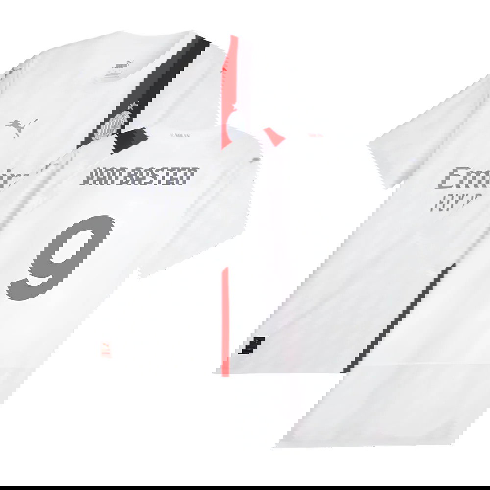 2023-2024 AC Milan Away Authentic Shirt (Van Basten 9)