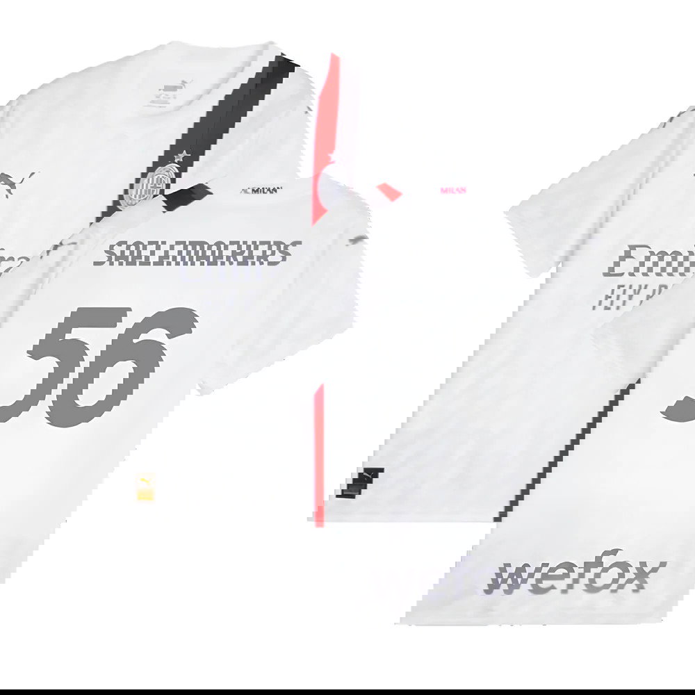 2023-2024 AC Milan Away Shirt (Kids) (Saelemaekers 56)
