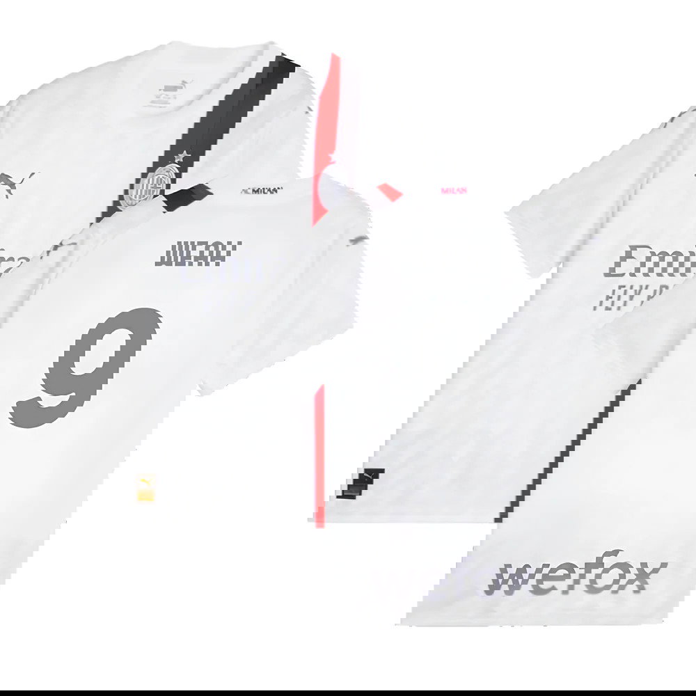 2023-2024 AC Milan Away Shirt (Kids) (Weah 9)