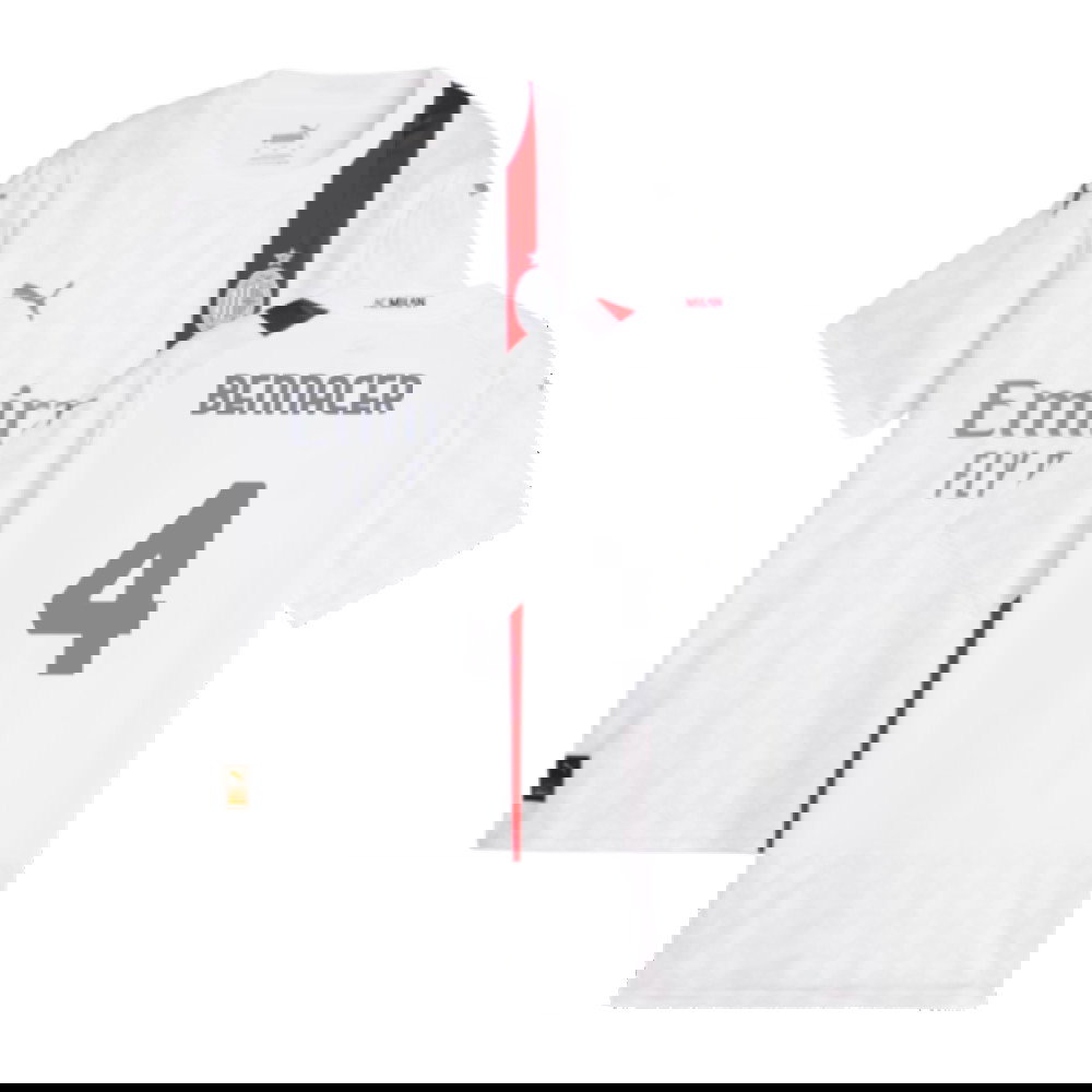 2023-2024 AC Milan Away Shirt (Ladies) (Bennacer 4)